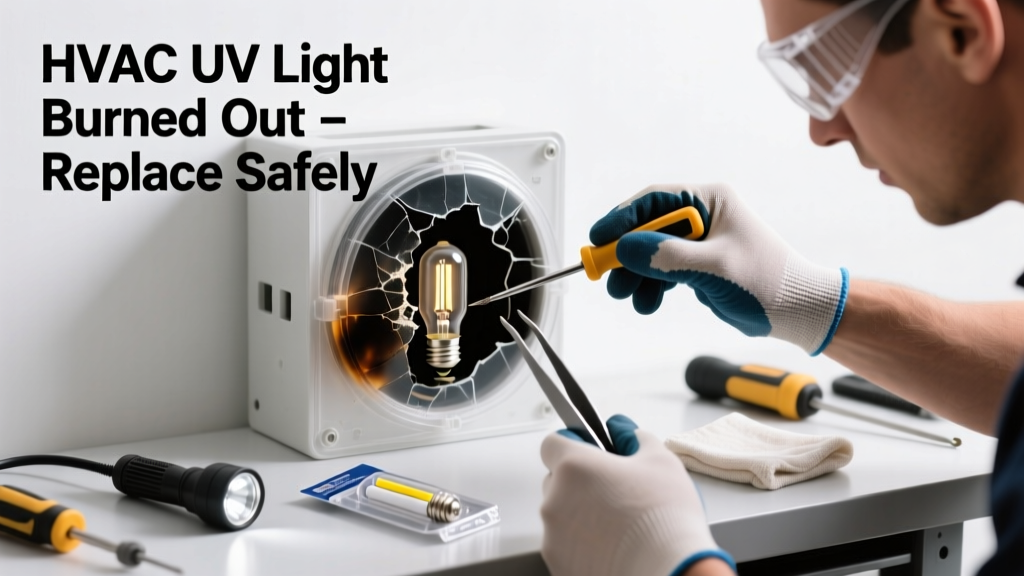 HVAC UV Light Burned Out: Replace the Bulb Safely