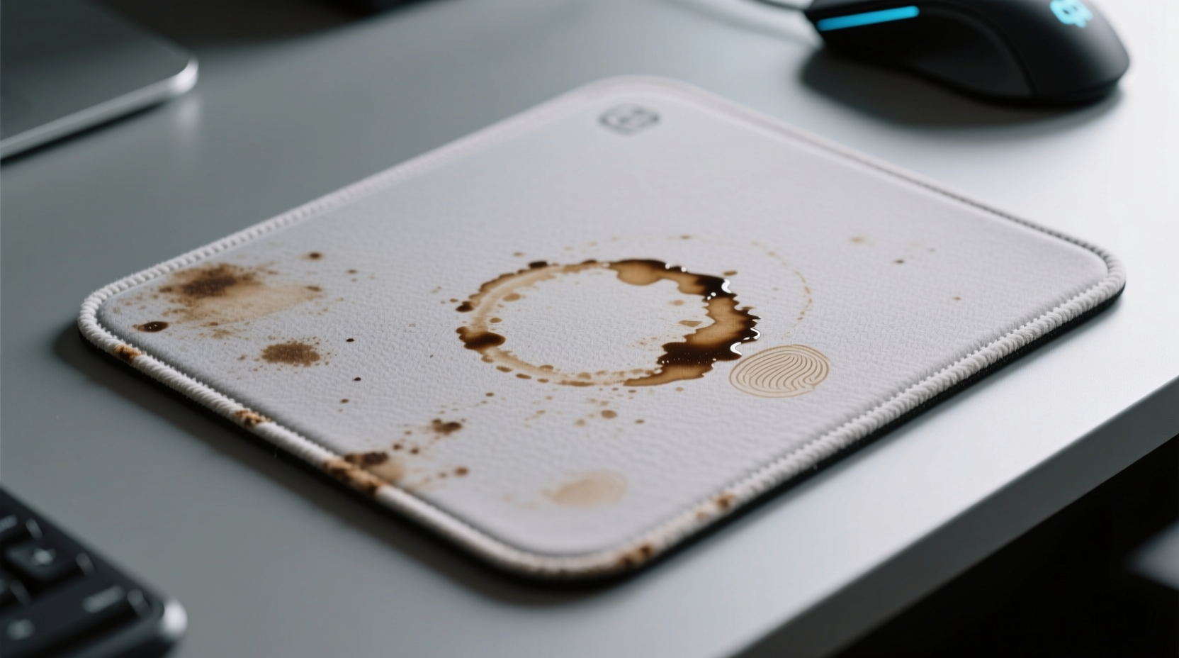 how to clean fabric gaming mousepads safely