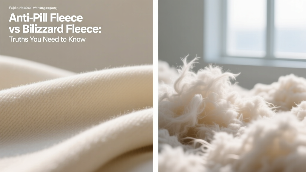 Anti-Pill Fleece vs Blizzard Fleece: Truths You Need to Know