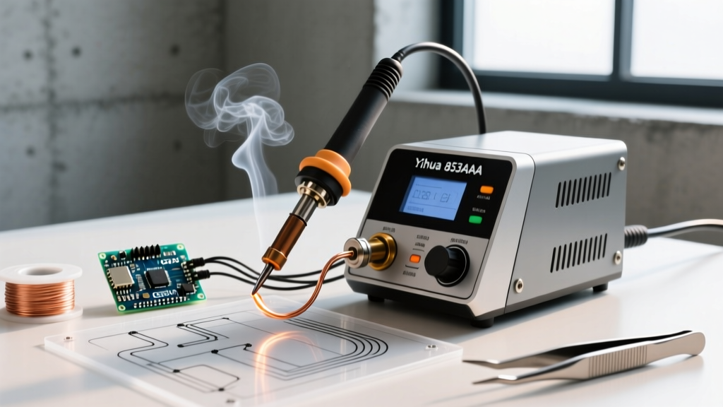 Troubleshooting the Soldering Station Yiahu 853AAA (Yihua 853AAA)