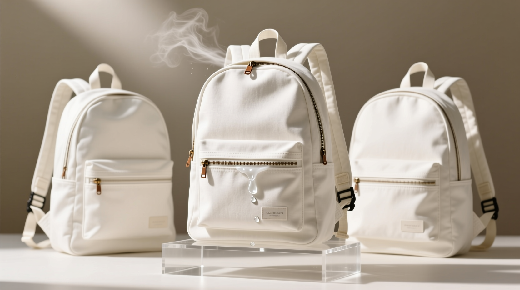 canvas backpack cleaning without rust or stiffness