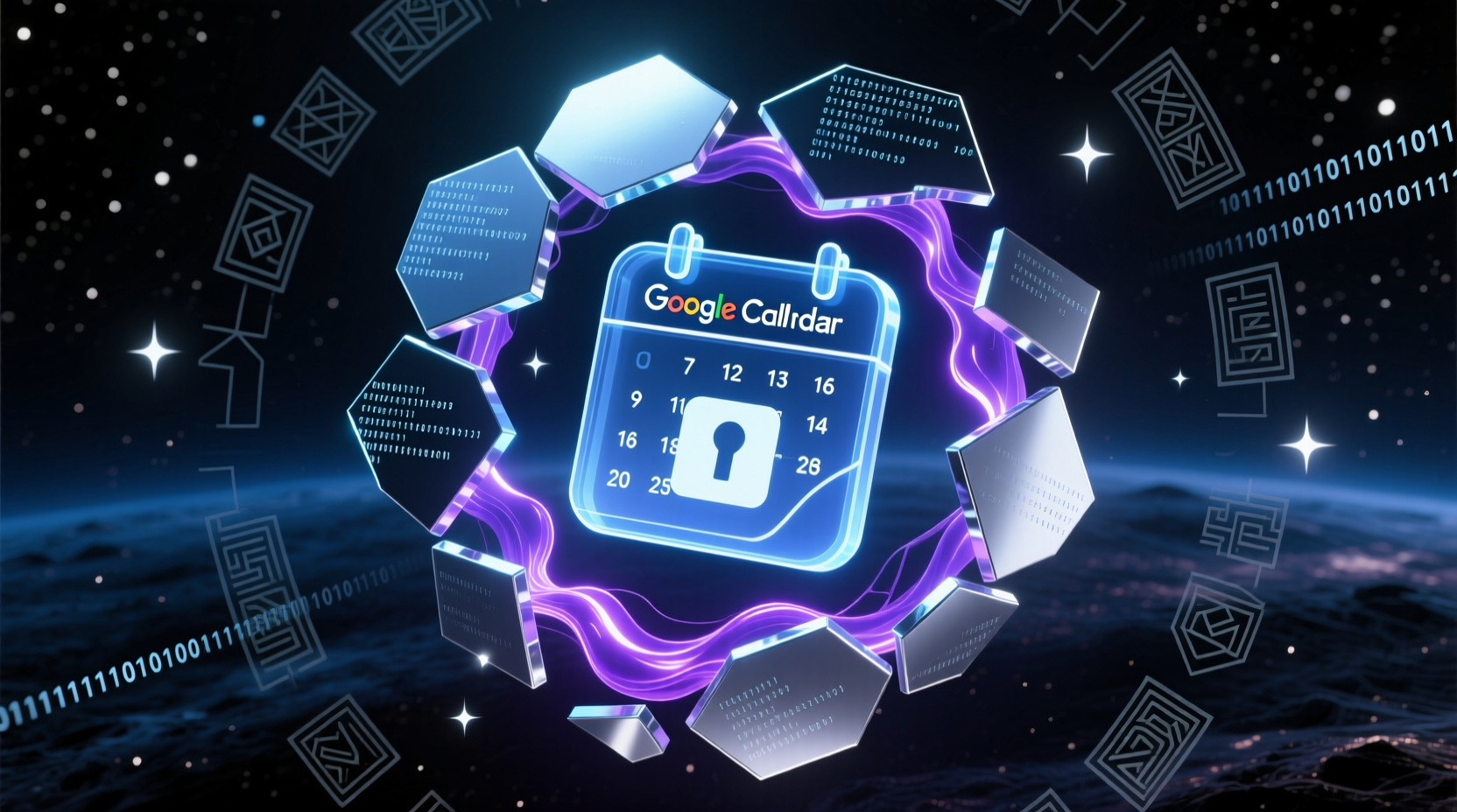 encrypt your google calendar access