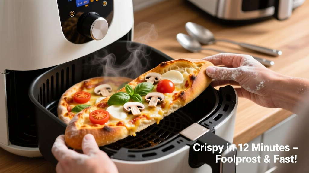 Baguette Pizza in Air Fryer: Crispy, Fast & Foolproof