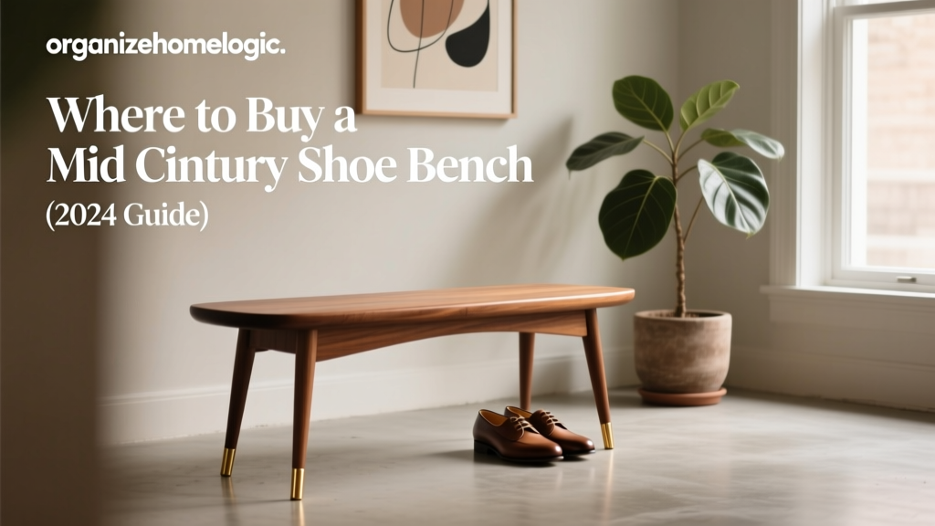 Where to Buy a Mid Century Shoe Bench (2024 Guide)