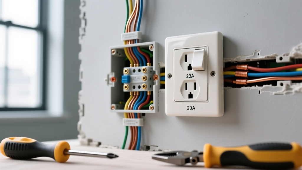Wiring for an Outlet: 15A vs 20A Receptacle Sizing and Installation Guide