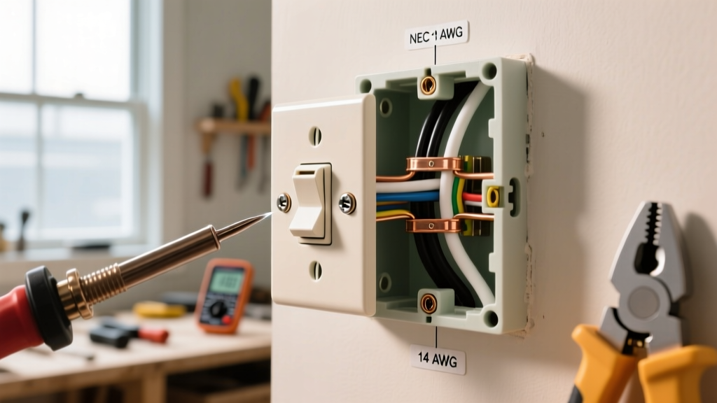NEC Codes for House Electrical Wiring Light Switch Installations