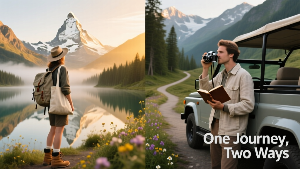 Two Travel Styles But Only One Vacation: Why Your Itinerary Doesn’t Have to Choose Between Slow Immersion and Active Exploration