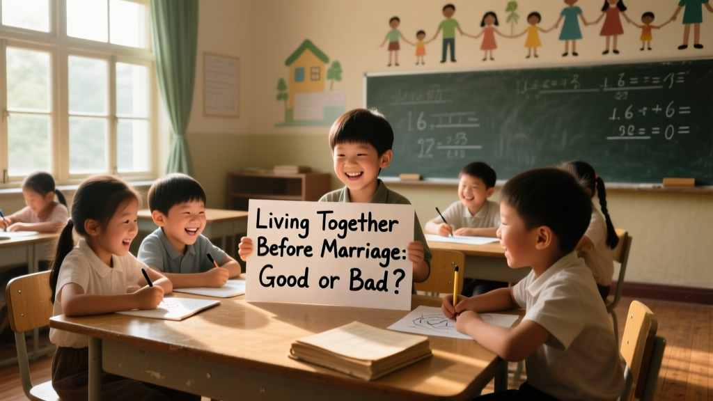 Living Together Before Marriage: What Child Development Research and Educational Data Reveal