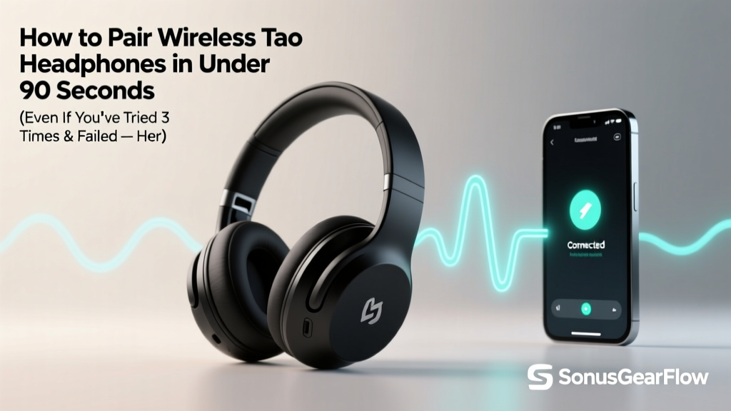 How to Pair Tao Wireless Headphones (2026)