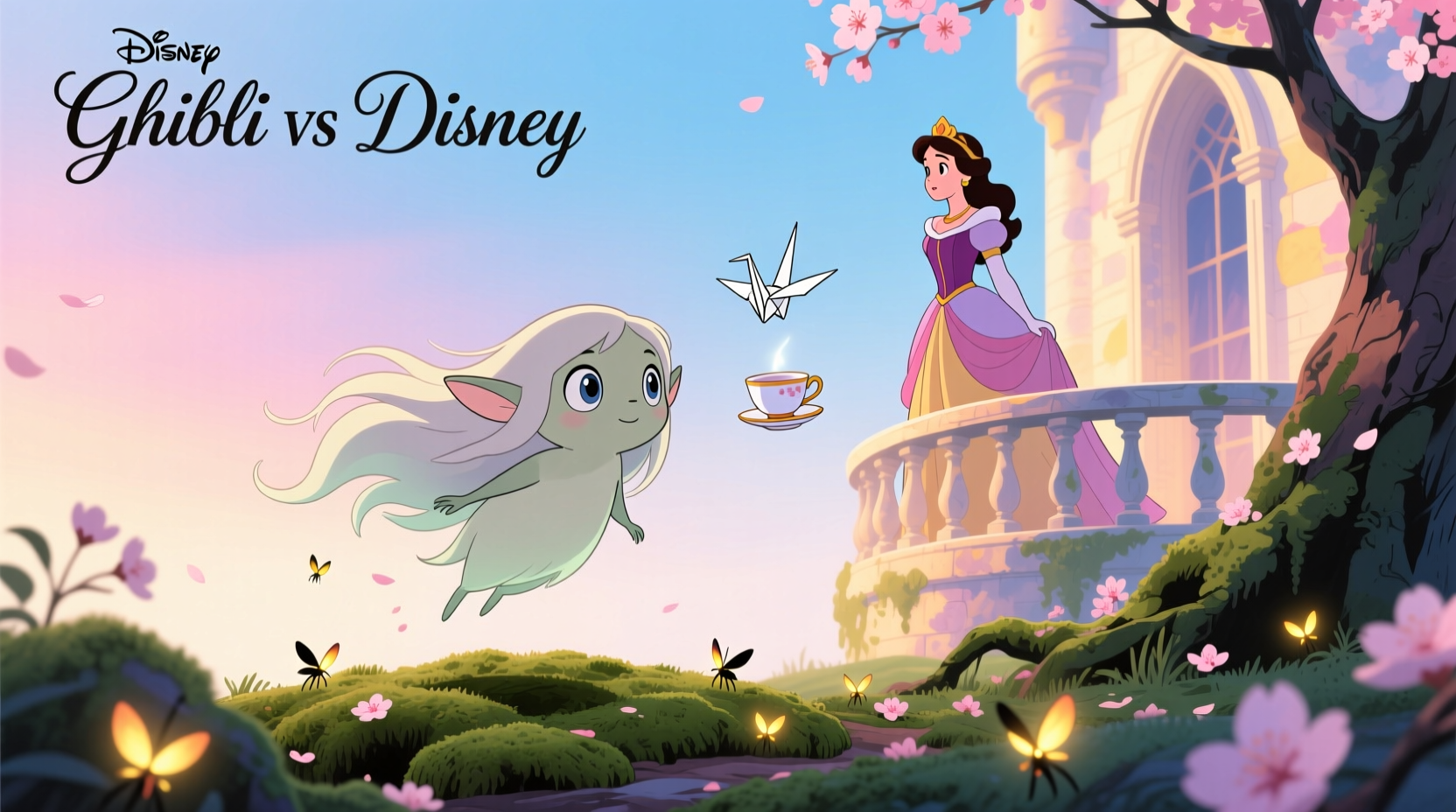 studio ghibli vs disney animation styles compared for fans