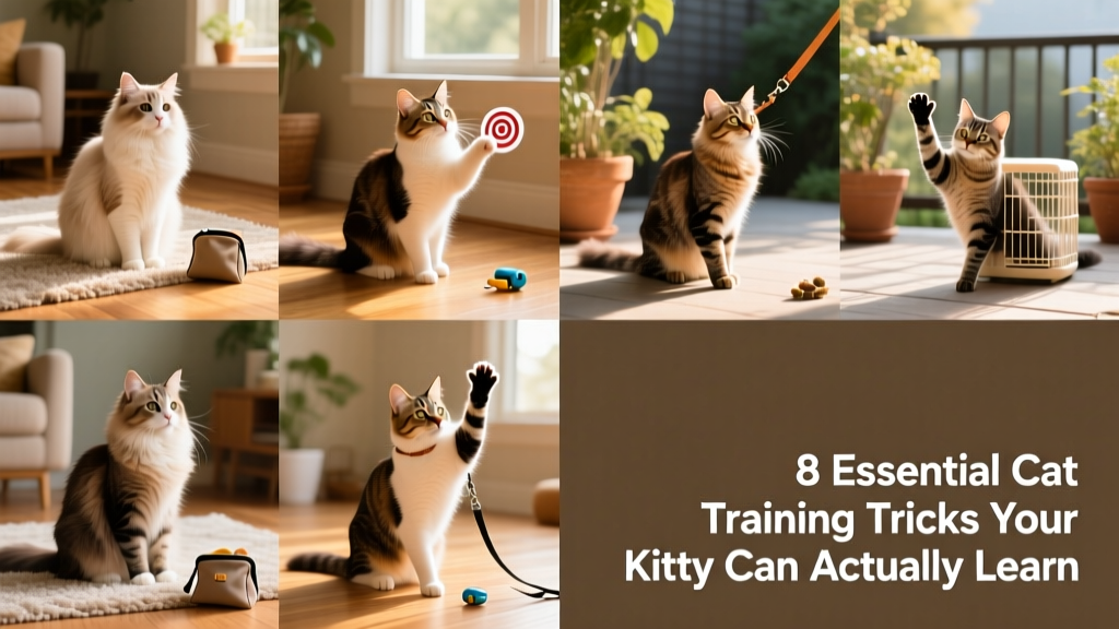 8 Essential Cat Training Tricks Your Kitty Can Actually Learn