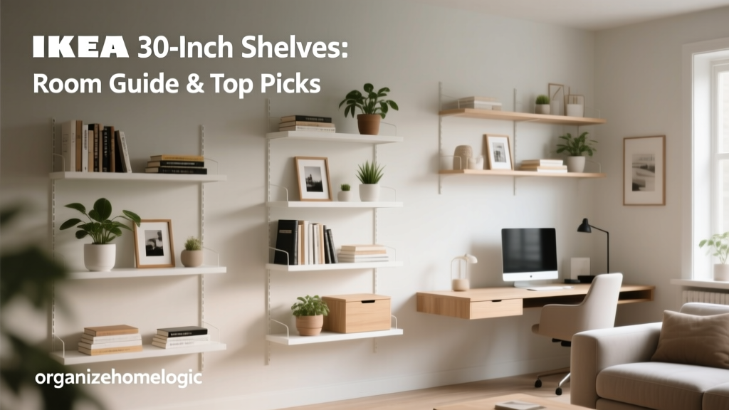 IKEA 30-Inch Shelves: Room Guide & Top Picks