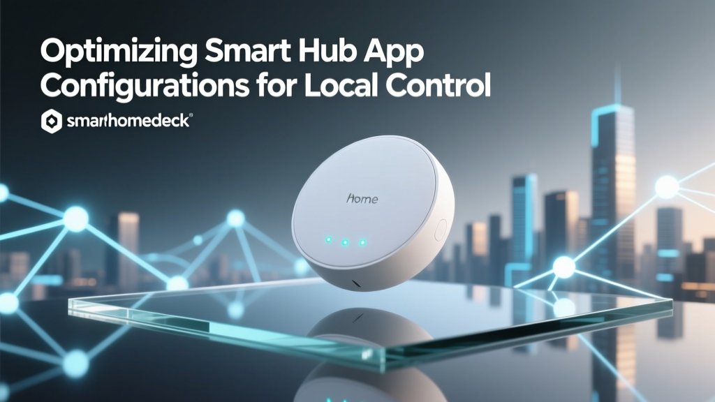 Optimizing Smart Hub App Configurations for Local Control