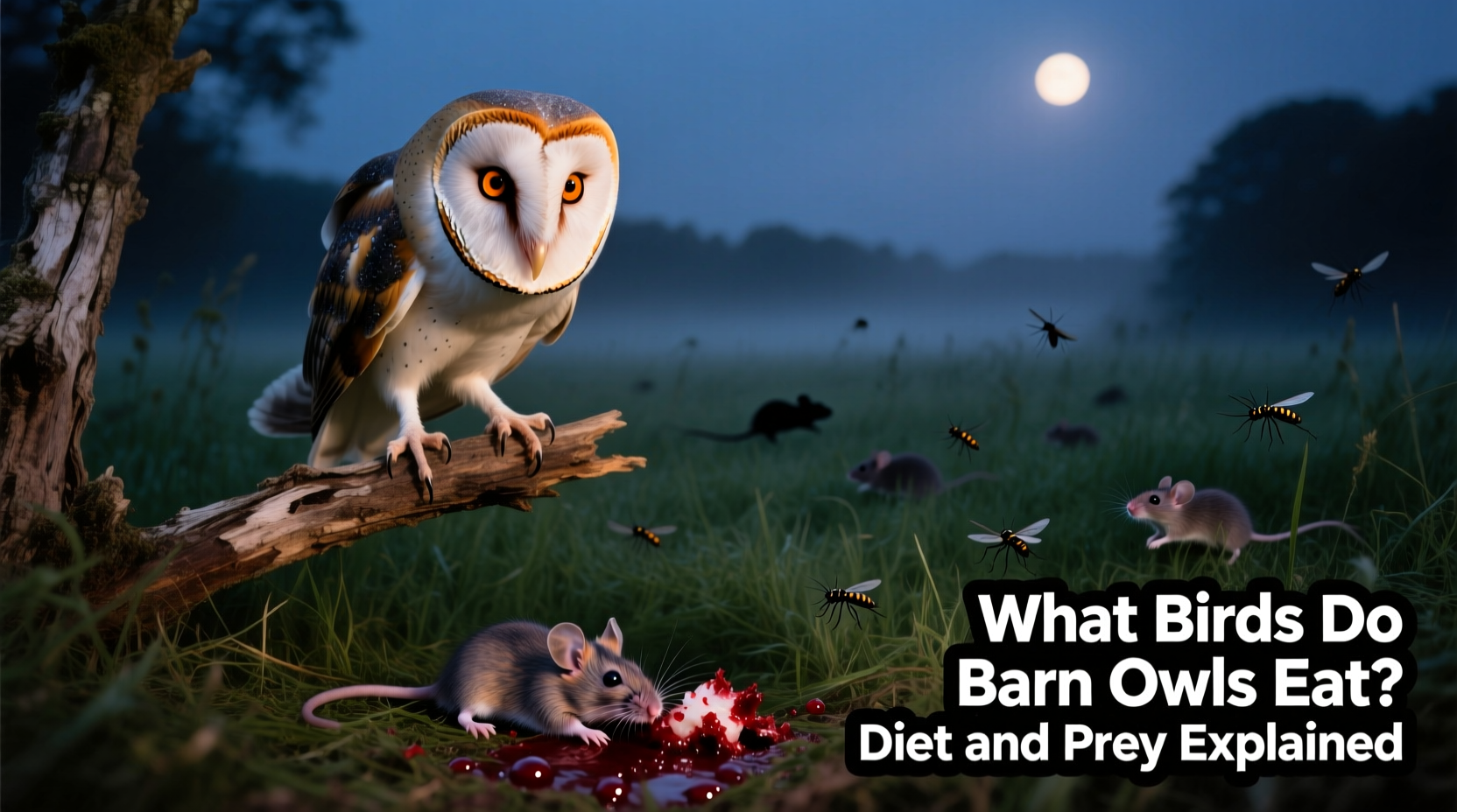 what birds do barn owls eat