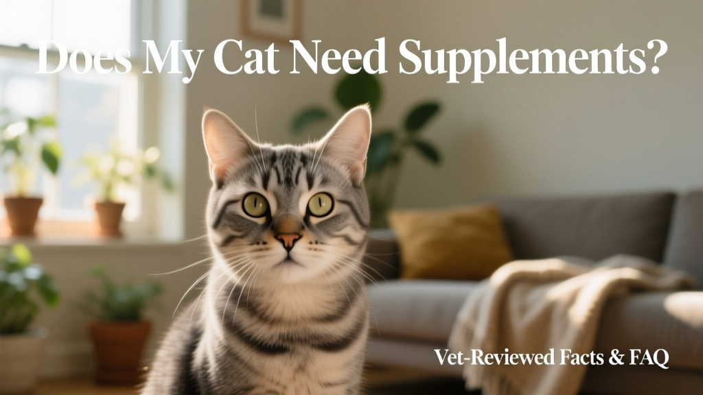 Does My Cat Need Supplements? Vet-Reviewed Facts & FAQ