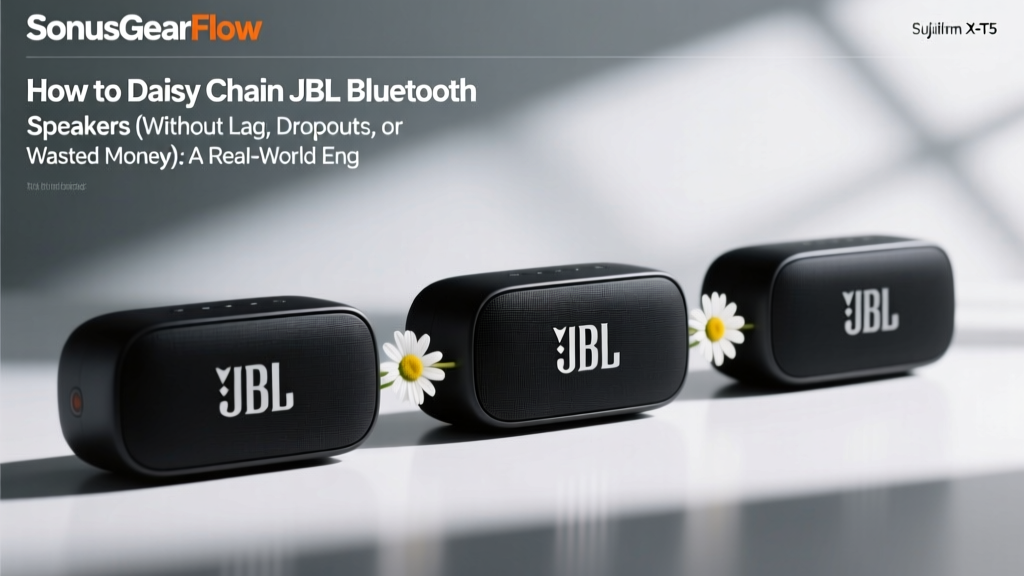 JBL Bluetooth Daisy Chain: Lag-Free Setup (2026)