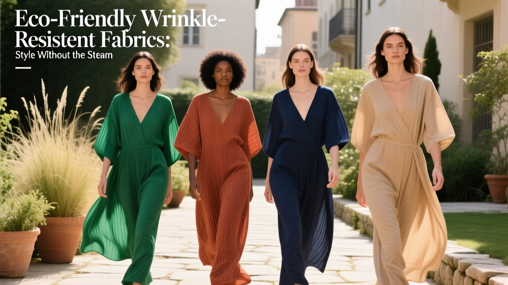 Eco-Friendly Wrinkle-Resistant Fabrics: Style Without the Steam