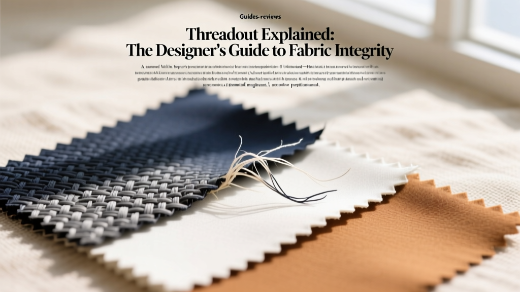 Threadout Explained: The Designer’s Guide to Fabric Integrity