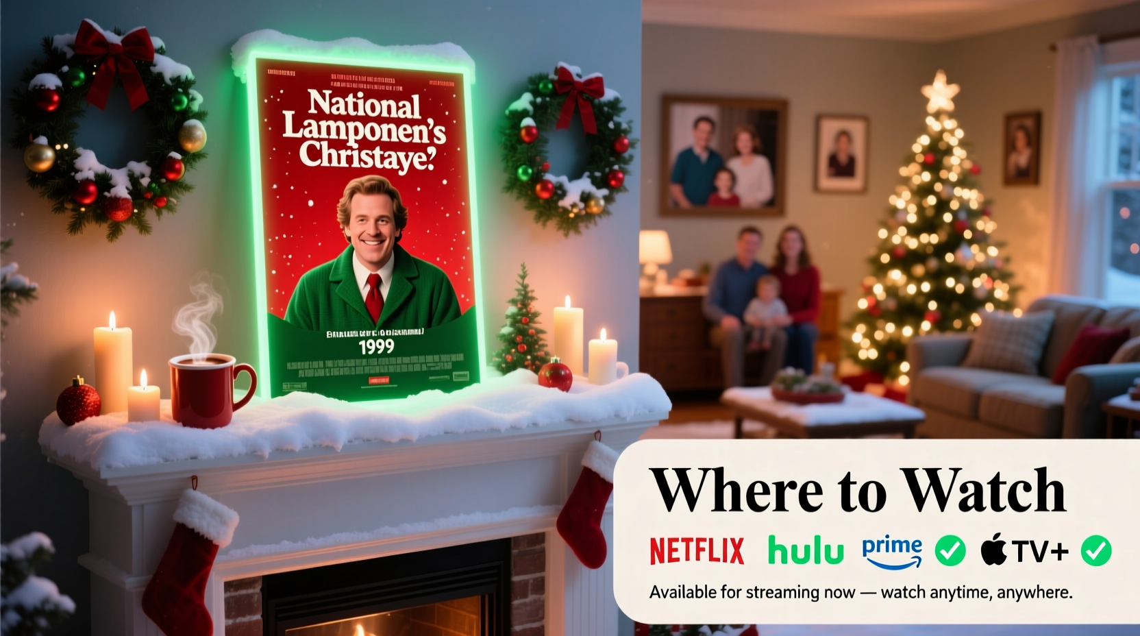 where can you watch national lampoons christmas vacation