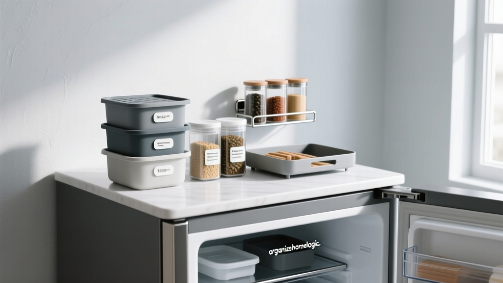Best Top of Refrigerator Storage Ideas (2024 Guide)