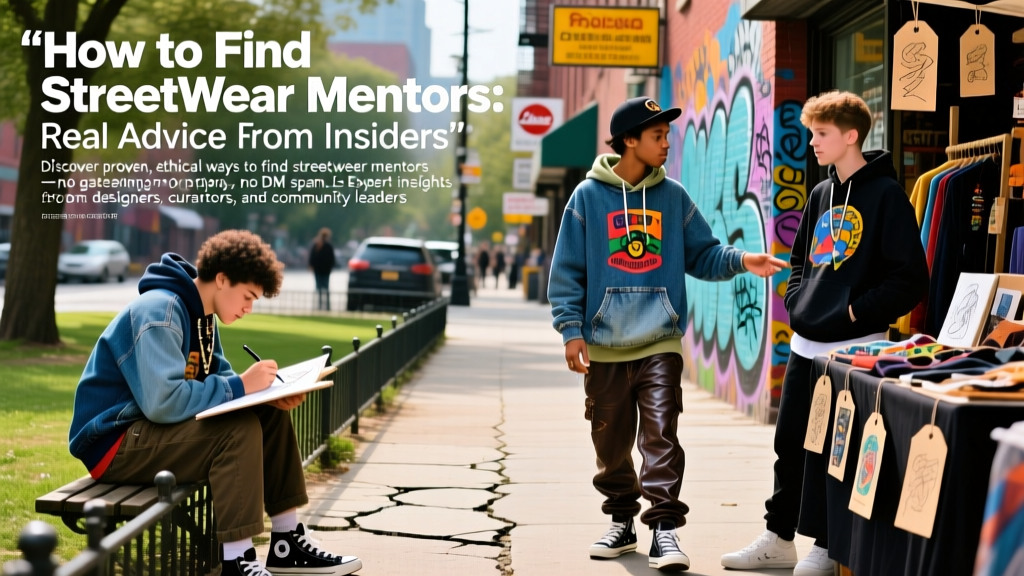 How to Find Streetwear Mentors: Real Advice from Insiders