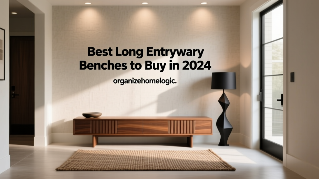 Best Long Entryway Benches to Buy in 2024