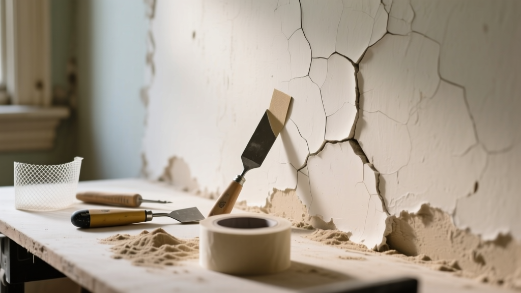 Fix Noisy Plaster Cracking in Old Homes