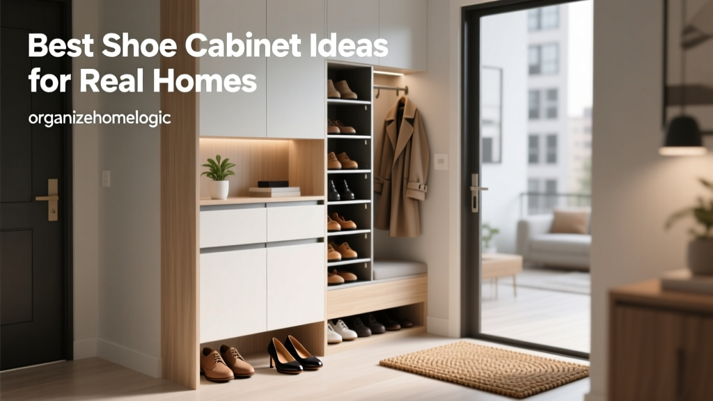 Best Shoe Cabinet Ideas for Real Homes