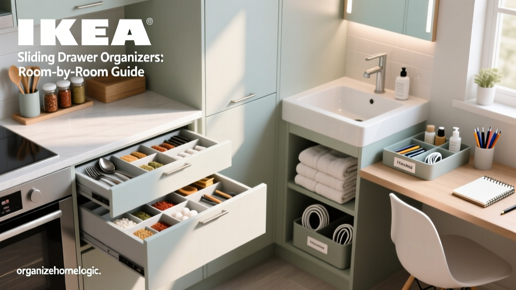 IKEA Sliding Drawer Organizers: Room-by-Room Guide
