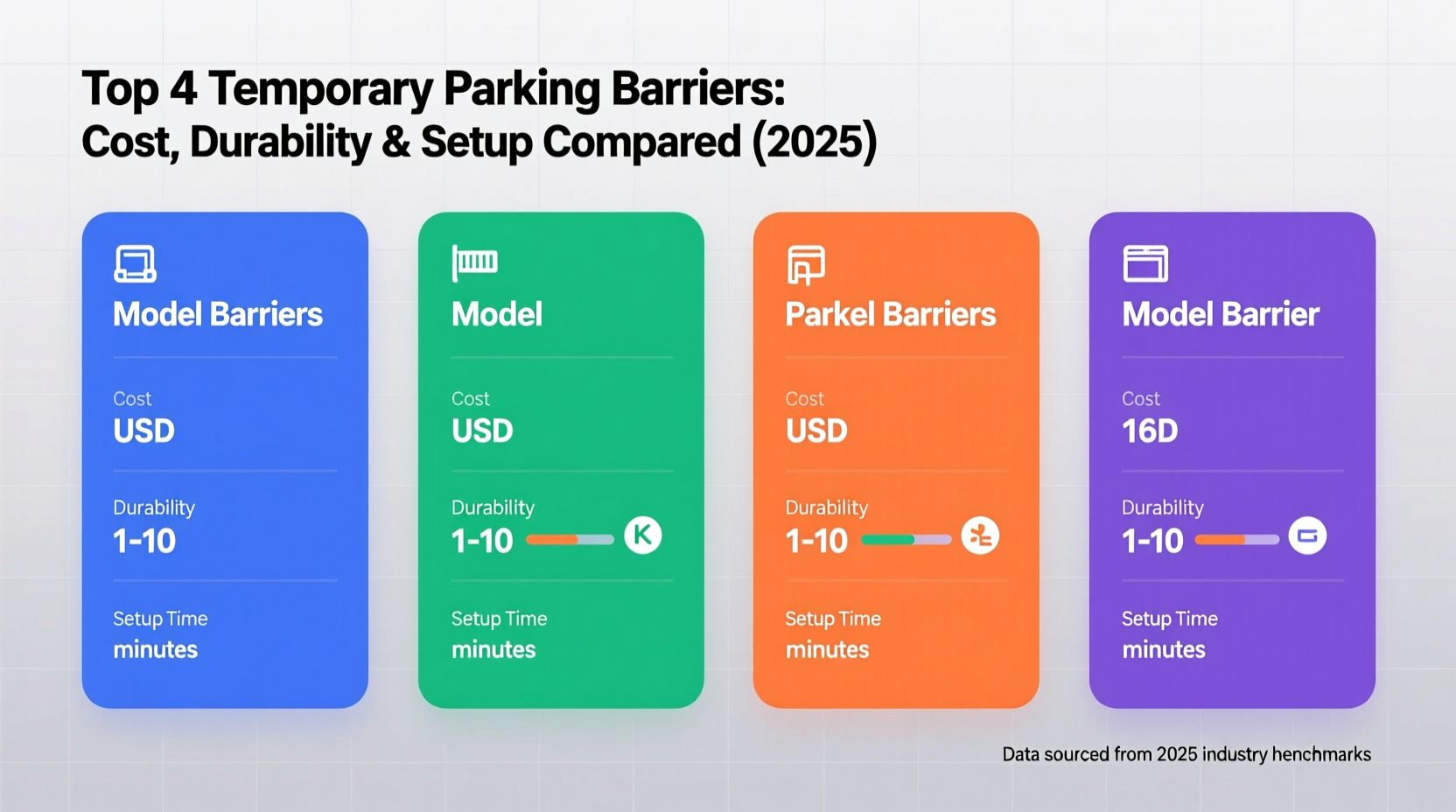 best temporary fence parking barrier