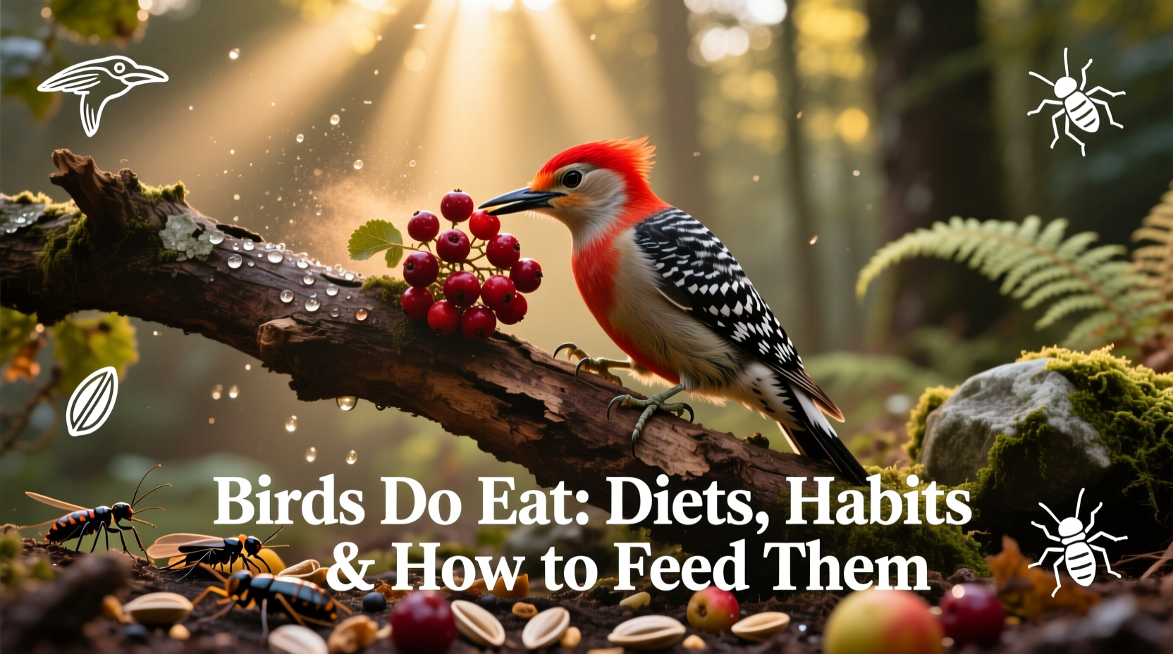 Yes, Birds Do Eat: Diets, Habits & How to Feed Them
