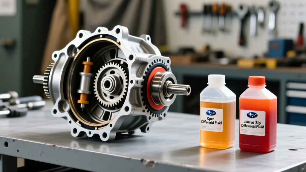 Subaru Rear Differential Fluid Change: Open vs Limited Slip