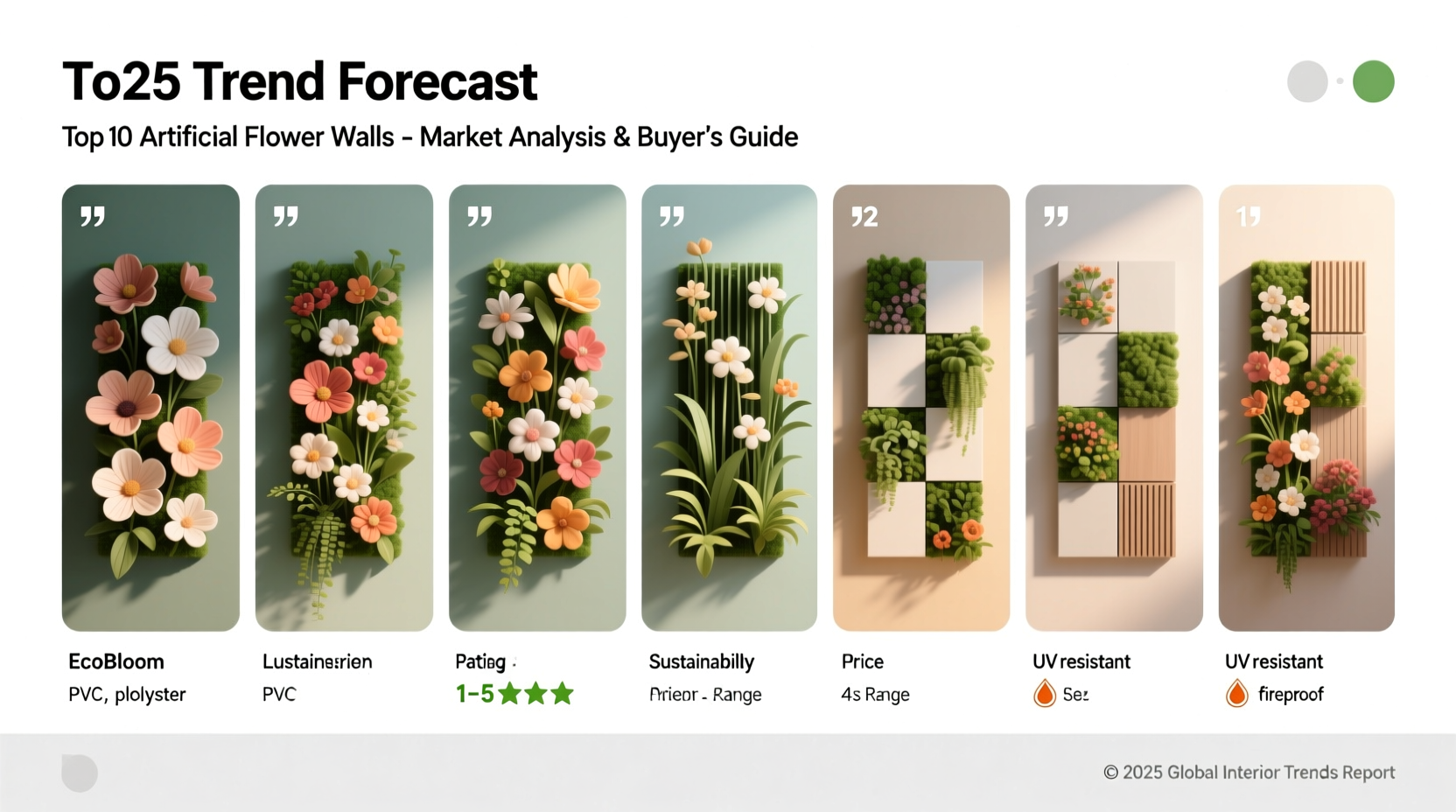 artificial flower wall top sellers