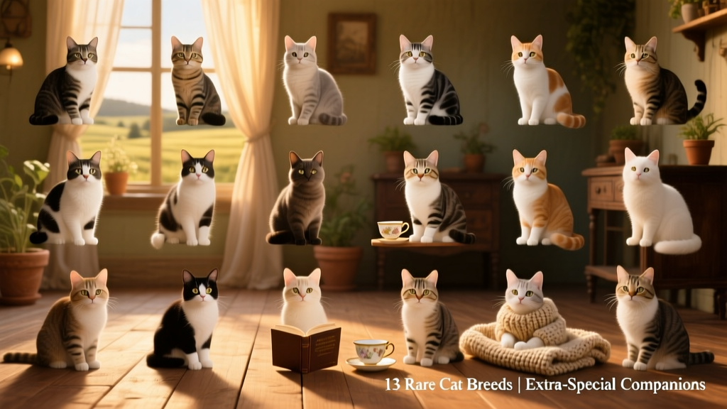 13 Rare Cat Breeds That Make Extra-Special Companions
