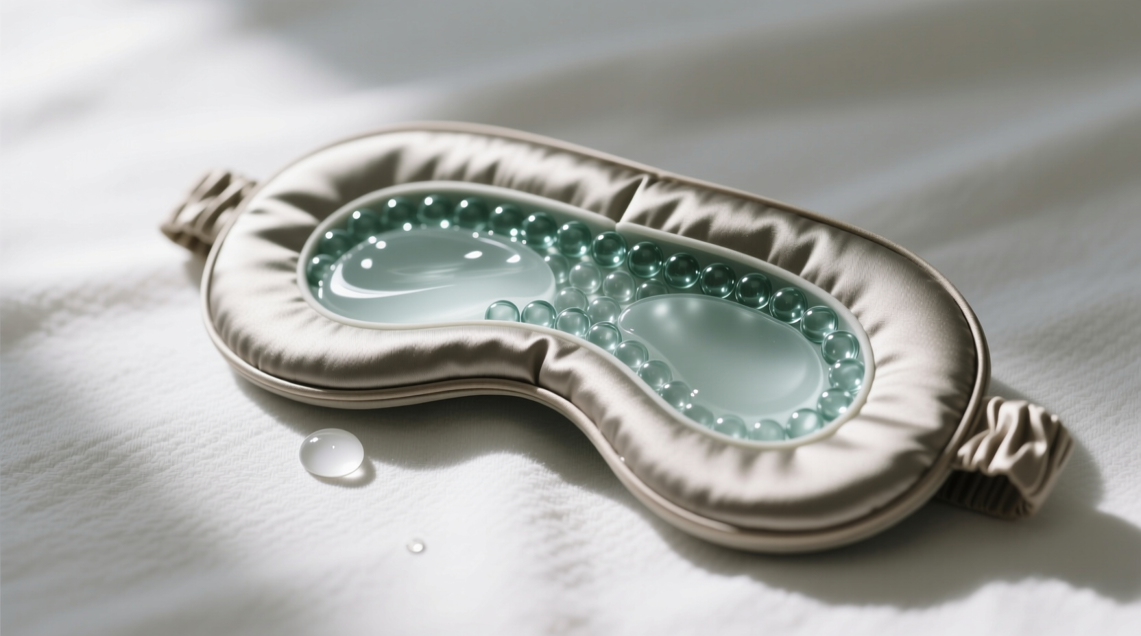 how to wash weighted eye masks safely