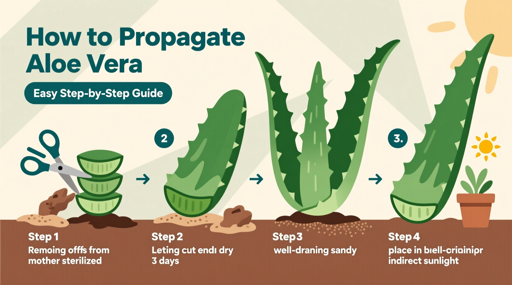 How To Propagate Aloe Vera