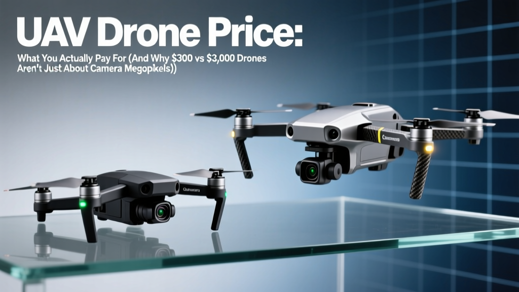UAV Drone Price: What You Actually Pay For (And Why $300 vs $3,000 Drones Aren’t Just About Camera Megapixels)