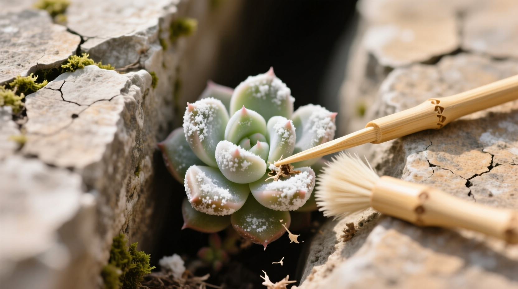 How to Clean Succulent Crevices Safely