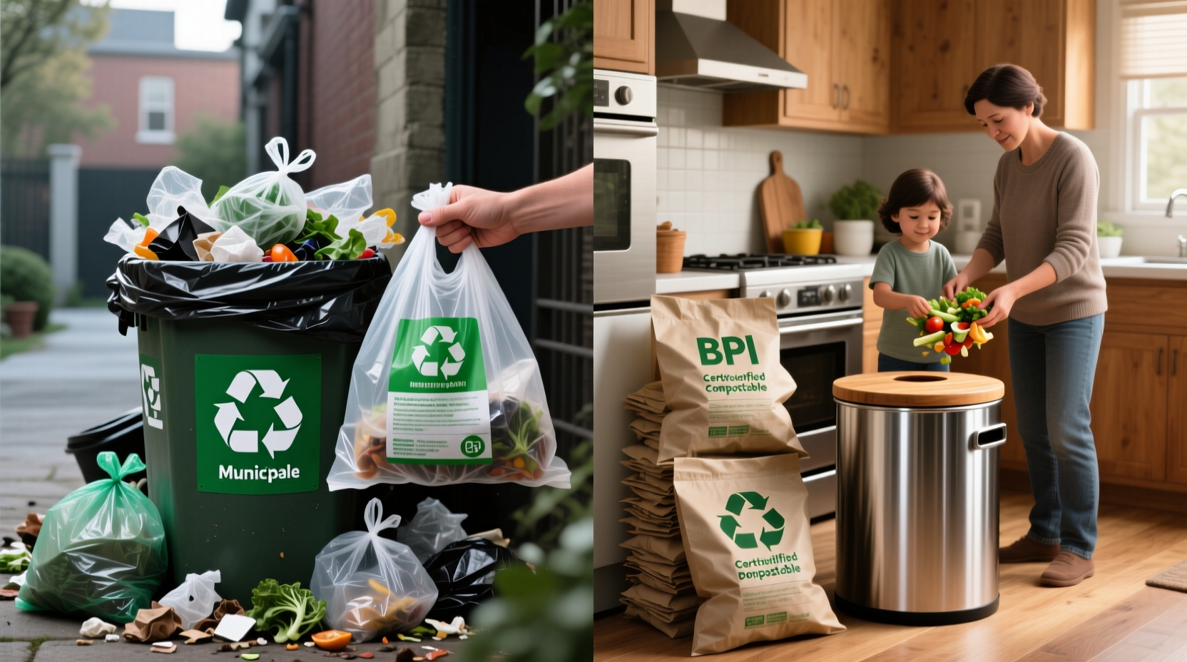 are biodegradable trash bags really compostable