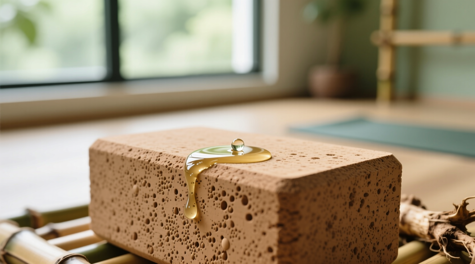 eco friendly cleaning tips for cork yoga bricks