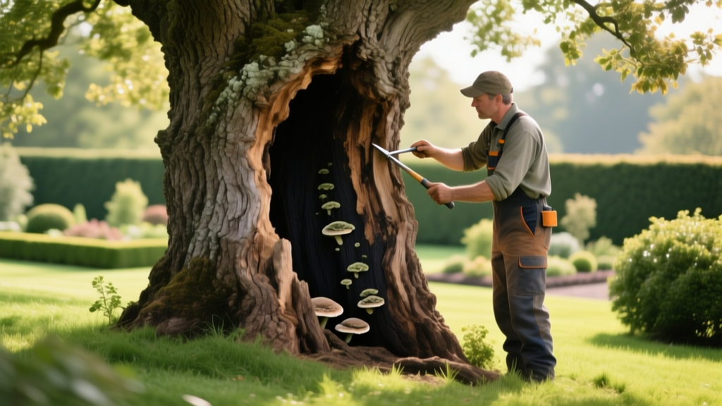 Managing Tree Cavities &amp; Hollow Trunks Without Removal: A Complete Guide