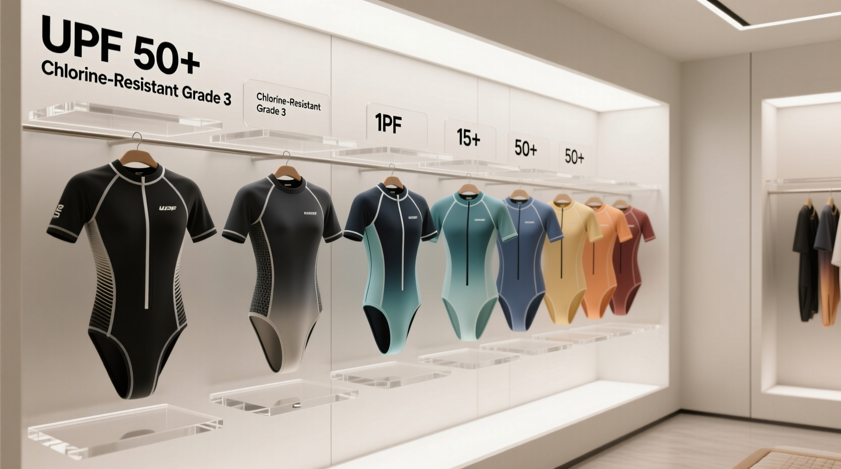 closet organization tips for sustainable swimwear