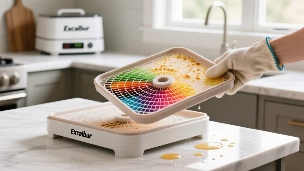 Tested: How to Get Food Coloring Out of Dehydrator Fast