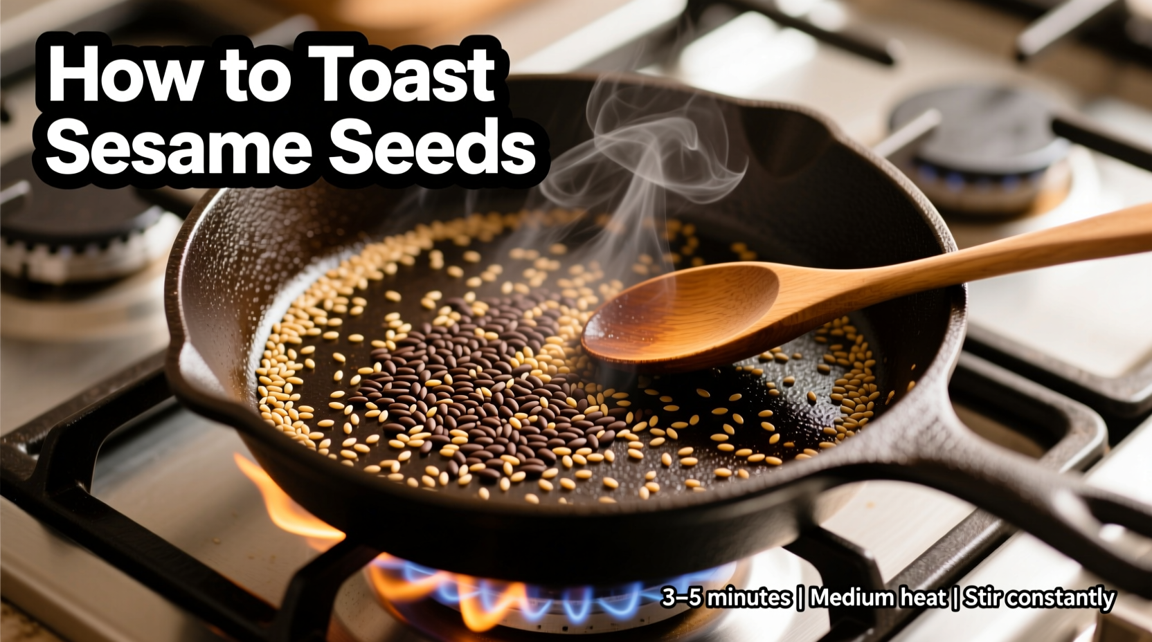 How to Toast Sesame Seeds Perfectly Every Time