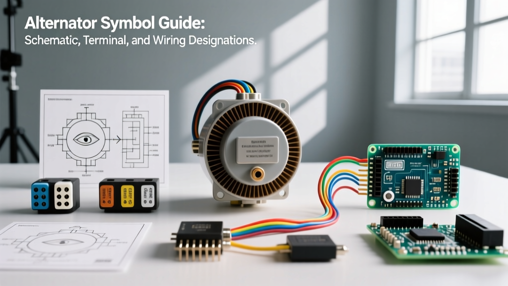 Alternator Symbol Guide: Schematic, Terminal, and Wiring Designations