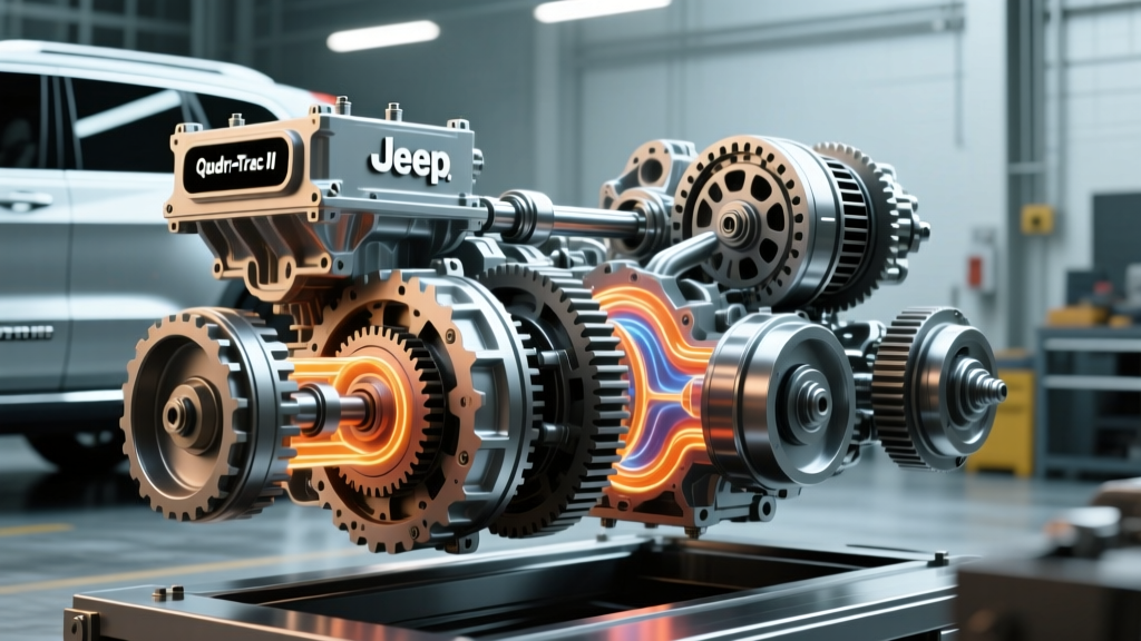 Jeep Grand Cherokee Drivetrain: AWD System Operation Explained