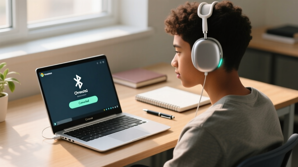 Connect Wireless Headphones to School Chromebook (2026)