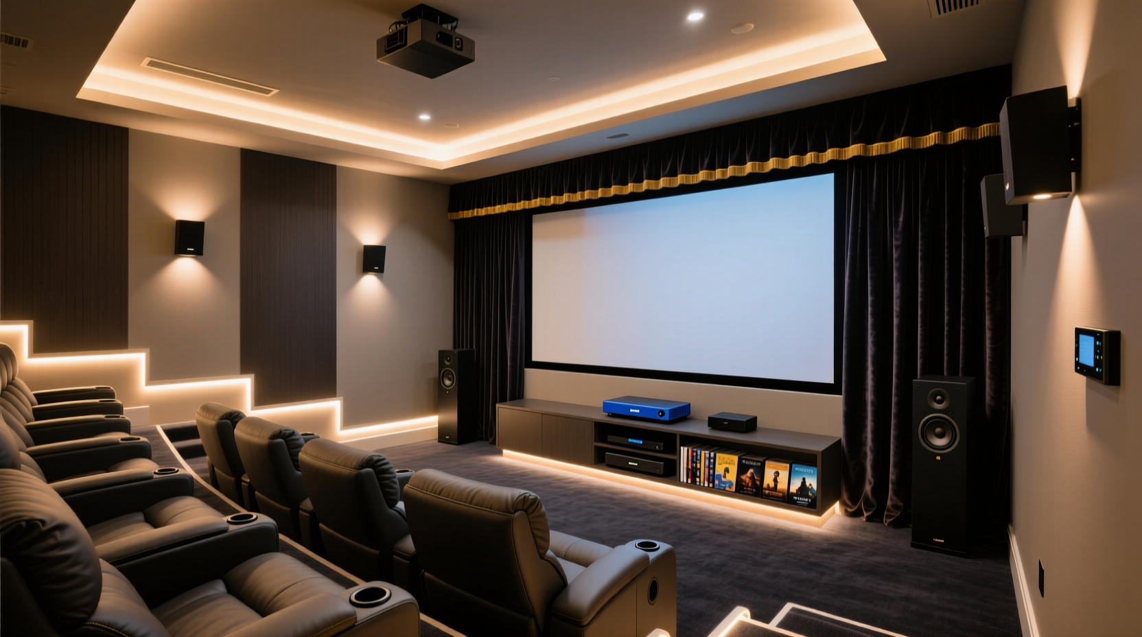 how to turn a spare room into a home theater