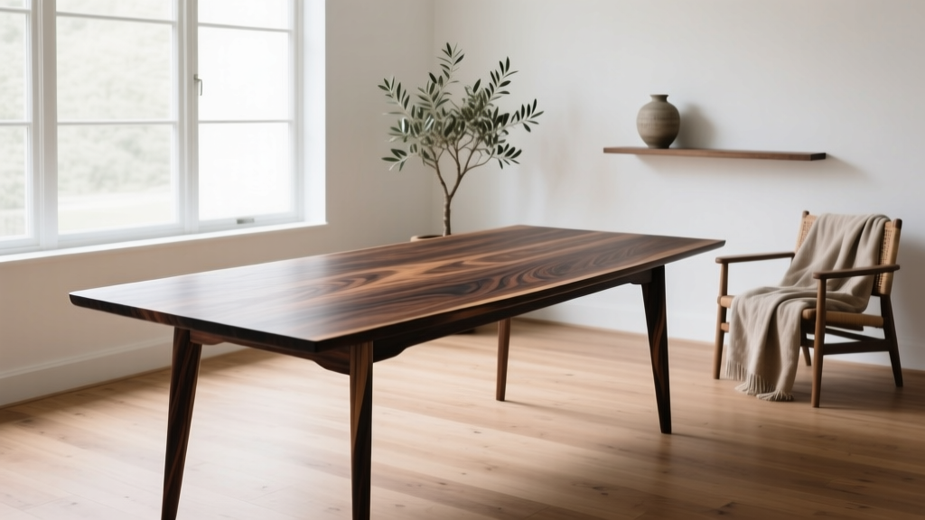Handcrafted black walnut Blaine