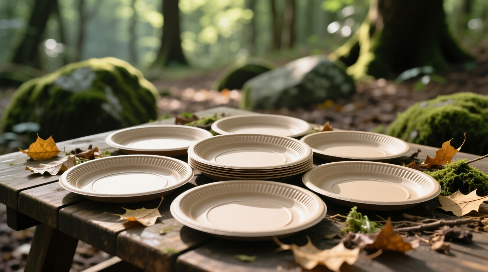 are paper plates compostable